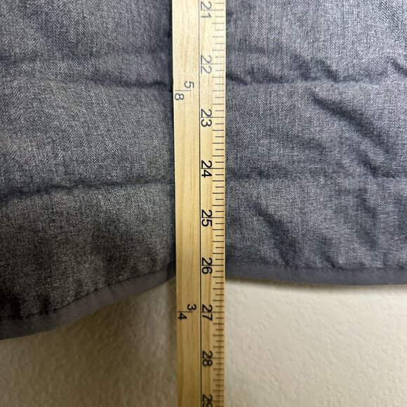 GAP Puffer Jacket Men M Grey Gorp Utility  Outerwear Full Zip Hiking Winter Fall - Picture 5 of 11